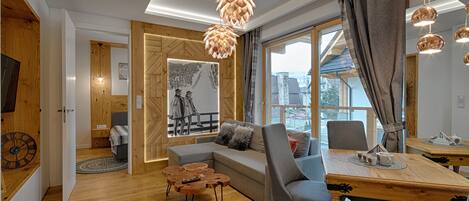 Departamento, 1 habitación | Sala de estar