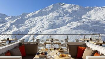 Dinner served, local cuisine