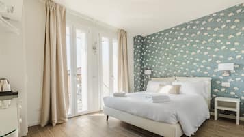 Deluxe Double Room, Balcony | Premium bedding, down duvets, pillow-top beds, minibar
