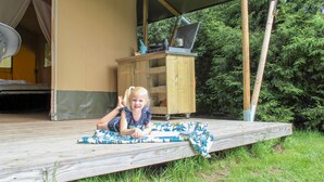 Telt (Safari tent 6 persons ) | Terrasse/gårdhave