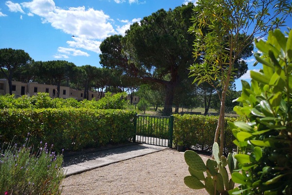 Principina mare - Appartement Bruno - Le petit jardin menant à l'appartement