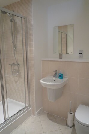 Combined shower/tub