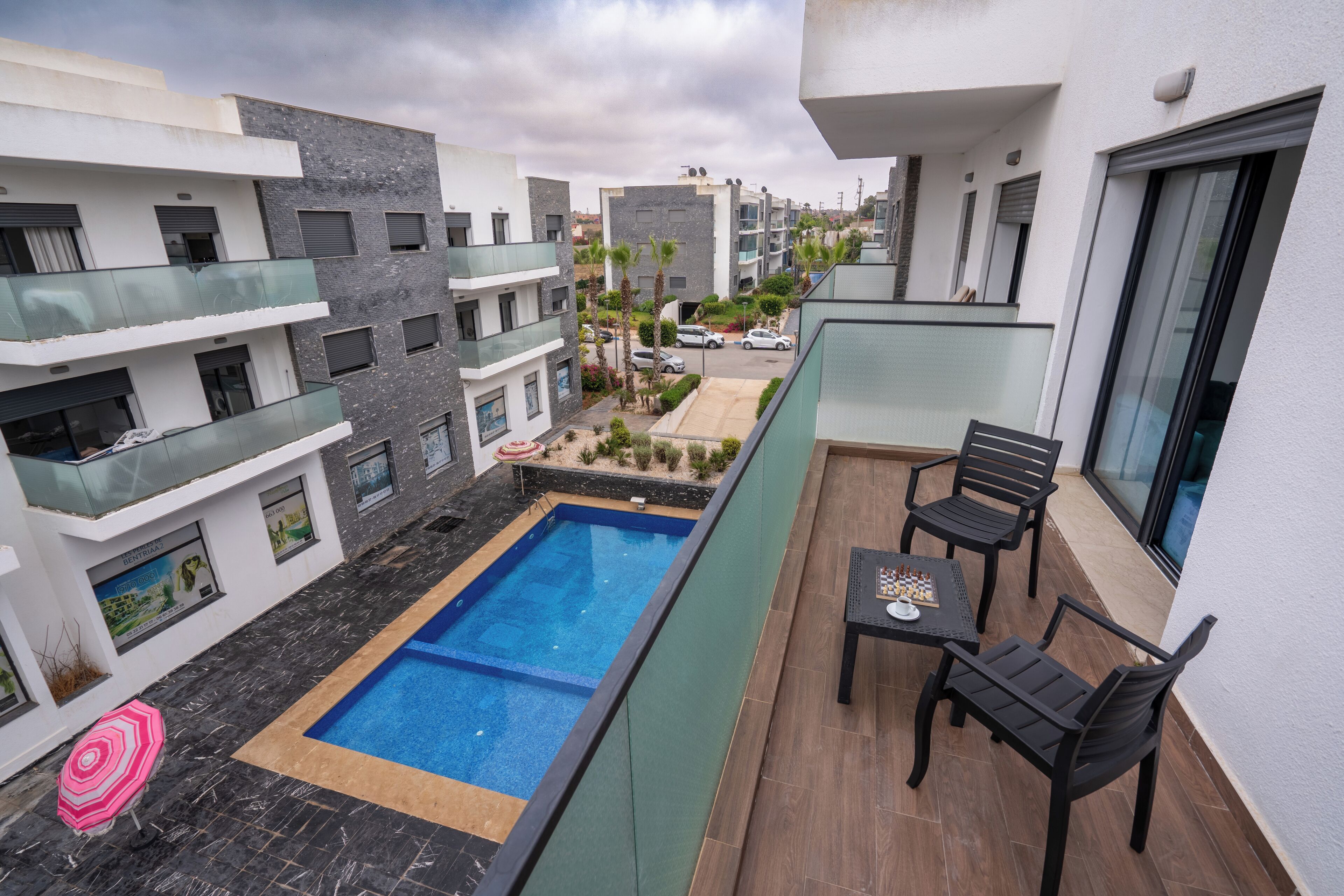 Appartement Vue Piscine | Vista do quarto