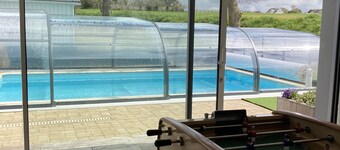Maison neuve 6 pers 3 ch 850 m mer piscine chauffée de avril à fin septembre