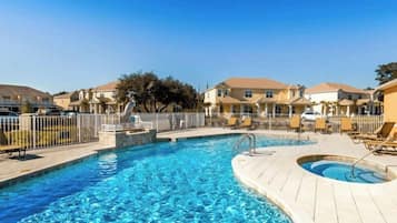 Indoor pool, outdoor pool