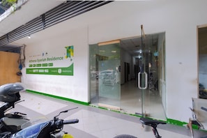 Voorkant van accommodatie