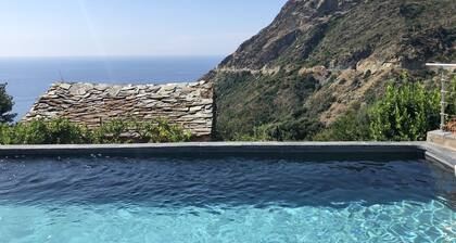 House with swimming pool_CAP CORSE