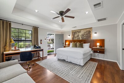 Boutique-Style Private Poolside Retreat Surrounded by Nature & Outdoor Play