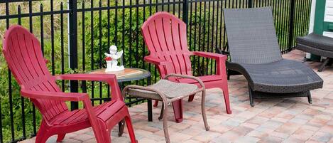 Àrea exterior de l'allotjament