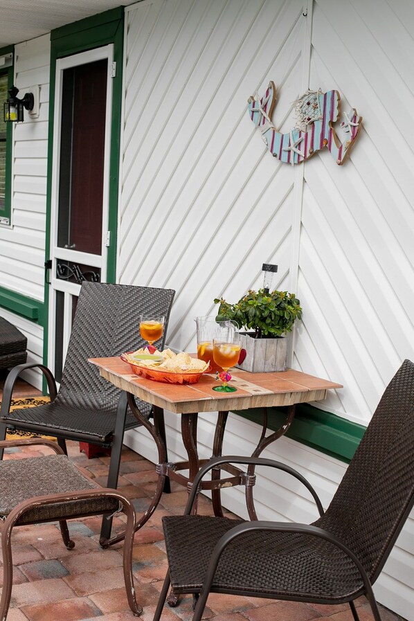 Udendørs spisemuligheder