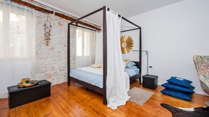 1 Schlafzimmer, Bügeleisen/Bügelbrett, kostenloses WLAN, Bettwäsche