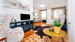 1 Schlafzimmer, Bügeleisen/Bügelbrett, kostenloses WLAN, Bettwäsche