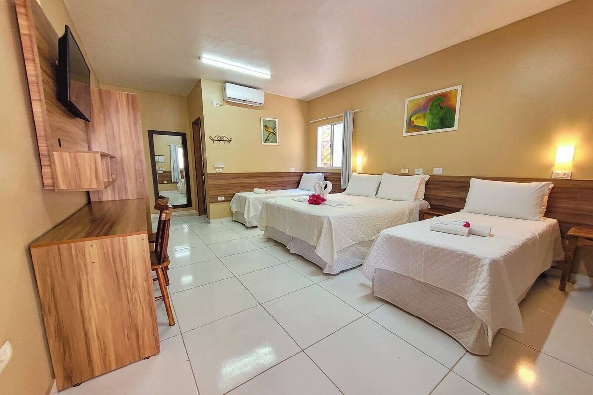Family Quadruple Room | 1 bedroom, minibar, laptop workspace, blackout drapes