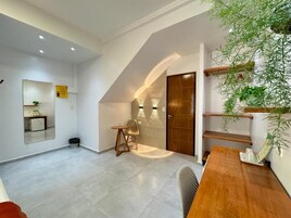 Minibar, laptop workspace, blackout curtains, iron/ironing board