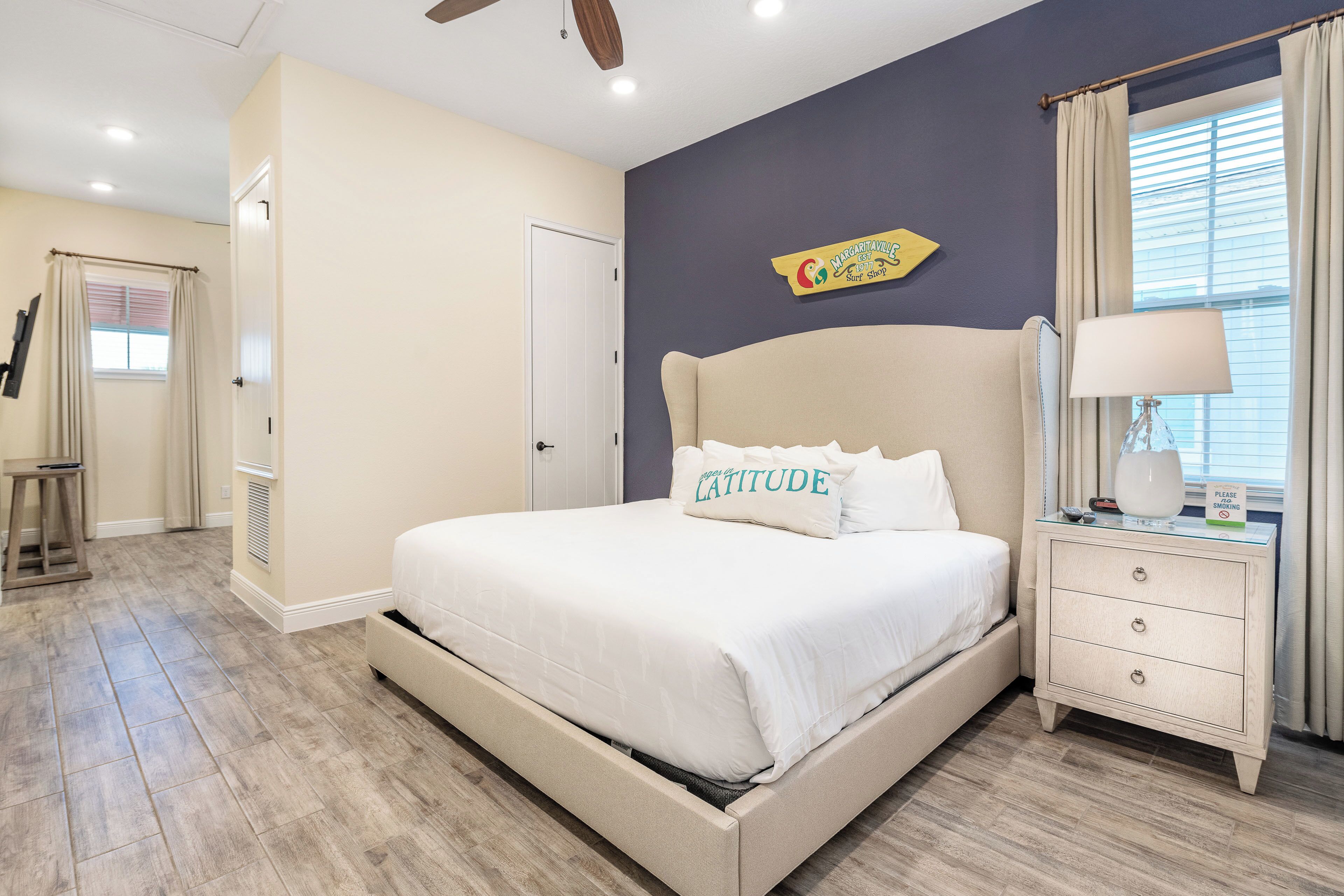 2 slaapkamers, een kluis op de kamer, een strijkplank/strijkijzer