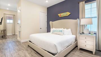 2 slaapkamers, een kluis op de kamer, een strijkplank/strijkijzer