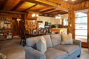 Fernseher, Kamin