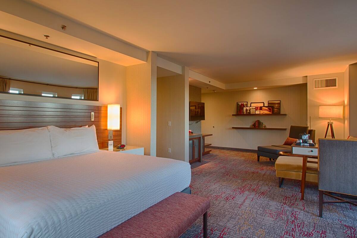 In-room safe, blackout drapes, iron/ironing board, free WiFi