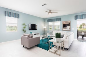 House, Multiple Beds (9069HS- The Retreat at ChampionsGate) | Living room