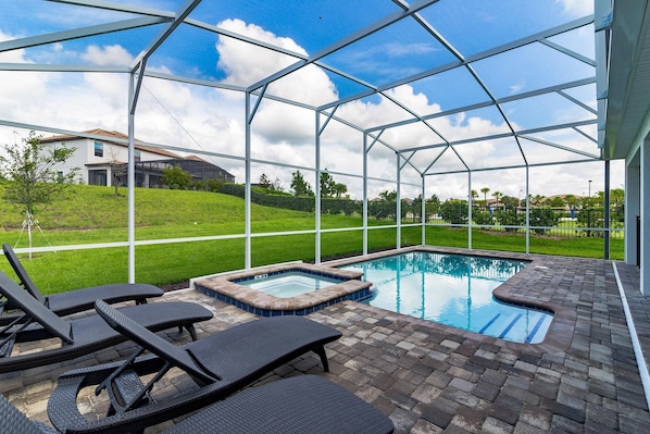 Hus - flera sängar (9073HS-The Retreat at ChampionsGate) | Pool | Utomhuspool