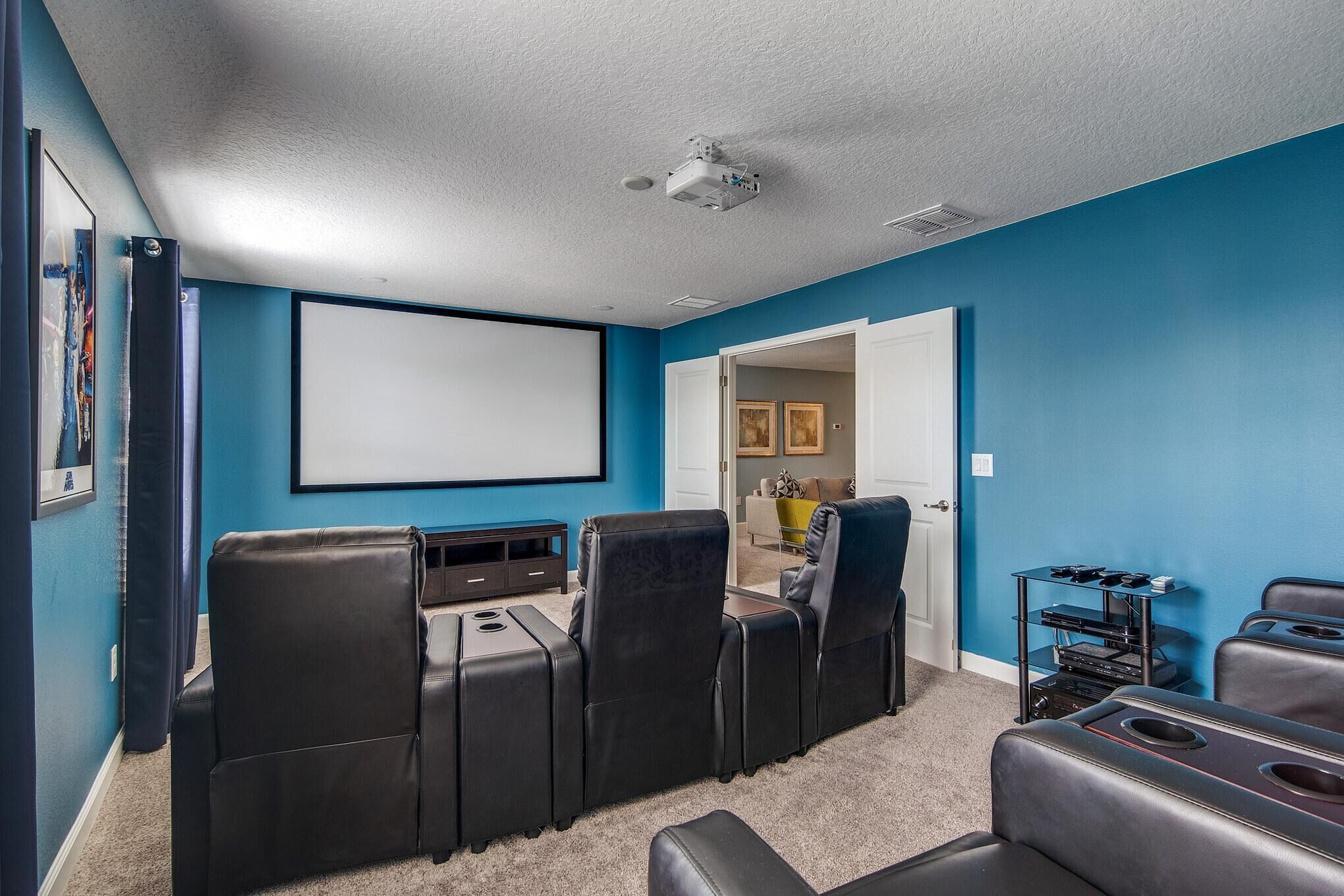 Biệt thự, nhiều giường (1521FD - The Retreat at ChampionsGate) | Phòng khách | TV màn hình phẳng 