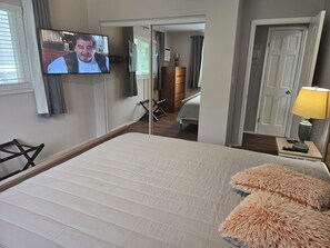 1 sovrum, skrivbord, strykjärn/strykbräda och gratis wi-fi