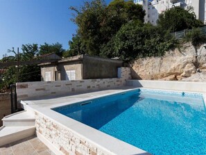 Pool - Guest House Kusalo- One Bedroom Apartment with Terrace (Dubrovnik)