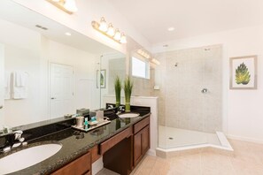 House, Multiple Beds (6132BOD - Non Renting 9/1/22 Solterra) | Bathroom | Hair dryer, towels - 6132bod - Non Renting 9/1/22 Solterra Gated Resort (Davenport)
