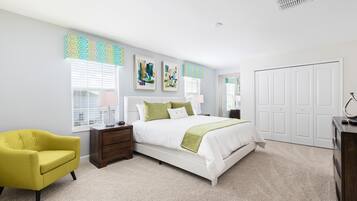 Villa, varias camas (9038SID-The Retreat at ChampionsGate) | 6 habitaciones y ropa de cama