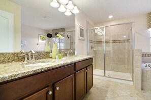 House, Multiple Beds (1452RF - The Retreat at ChampionsGate) | Bathroom | Hair dryer - 1452rf - The Retreat at Championsgate (Davenport)
