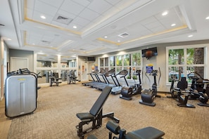 House, Multiple Beds (5264OBA- Solterra Resort) | Fitness facility
