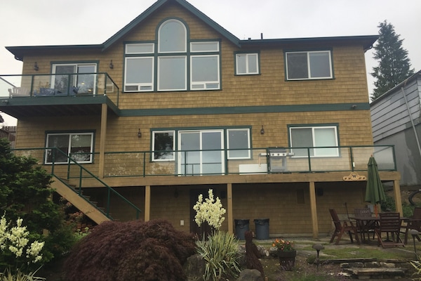 Rear of home.