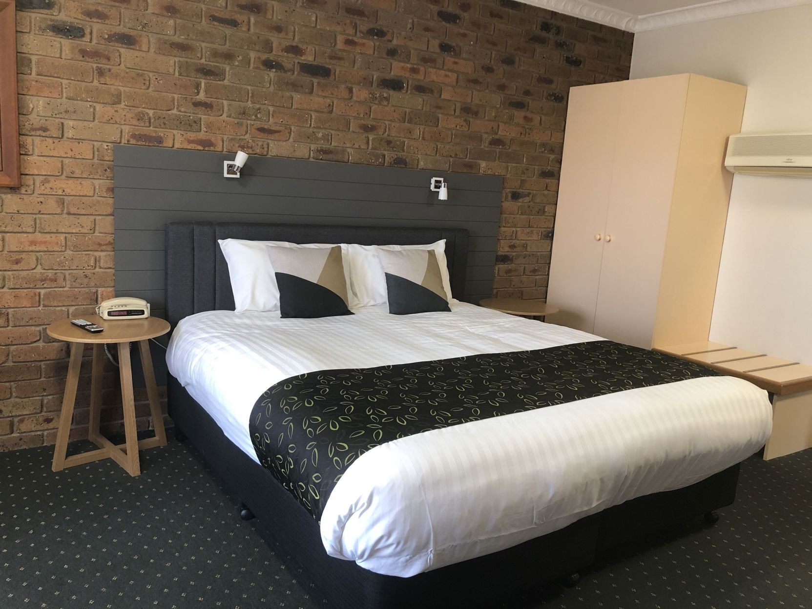 Premium bedding, minibar, desk, laptop workspace