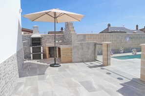 Terrace/patio - Chalet Puente Tabla with Private pool (Conil de la Frontera)