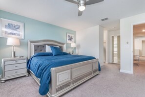 6 bedrooms, in-room safe, iron/ironing board, free WiFi