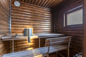Casa clásica, 2 habitaciones, no fumadores, sauna | Baño | Toallas