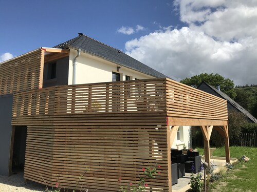 House 150 m from the beach with private cinema, sauna and hammam