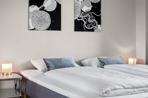 Business Apartment, 2 Bedrooms | Individually furnished, desk, iron/ironing board, free WiFi - Bjørvika Apartments - Forus (Sandnes)