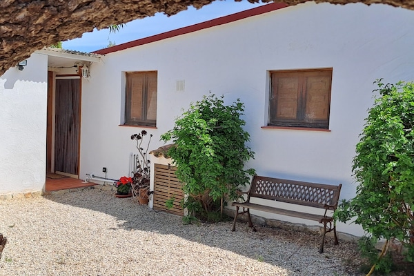 entrance to the house