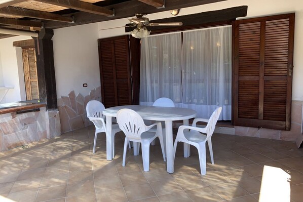 Restauration en plein air
