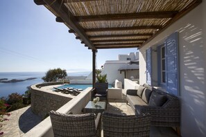 Villa, 5 Bedrooms, Private Pool | Terrace/patio - Fabulous Villa (Mykonos)