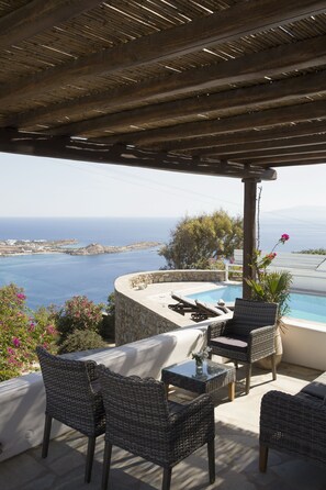 Villa, 5 camere da letto, piscina privata | Terrazza/patio