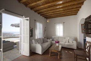 빌라, 침실 5개, 전용 수영장 | 거실 | 평면 TV