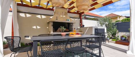 Restauration en plein air