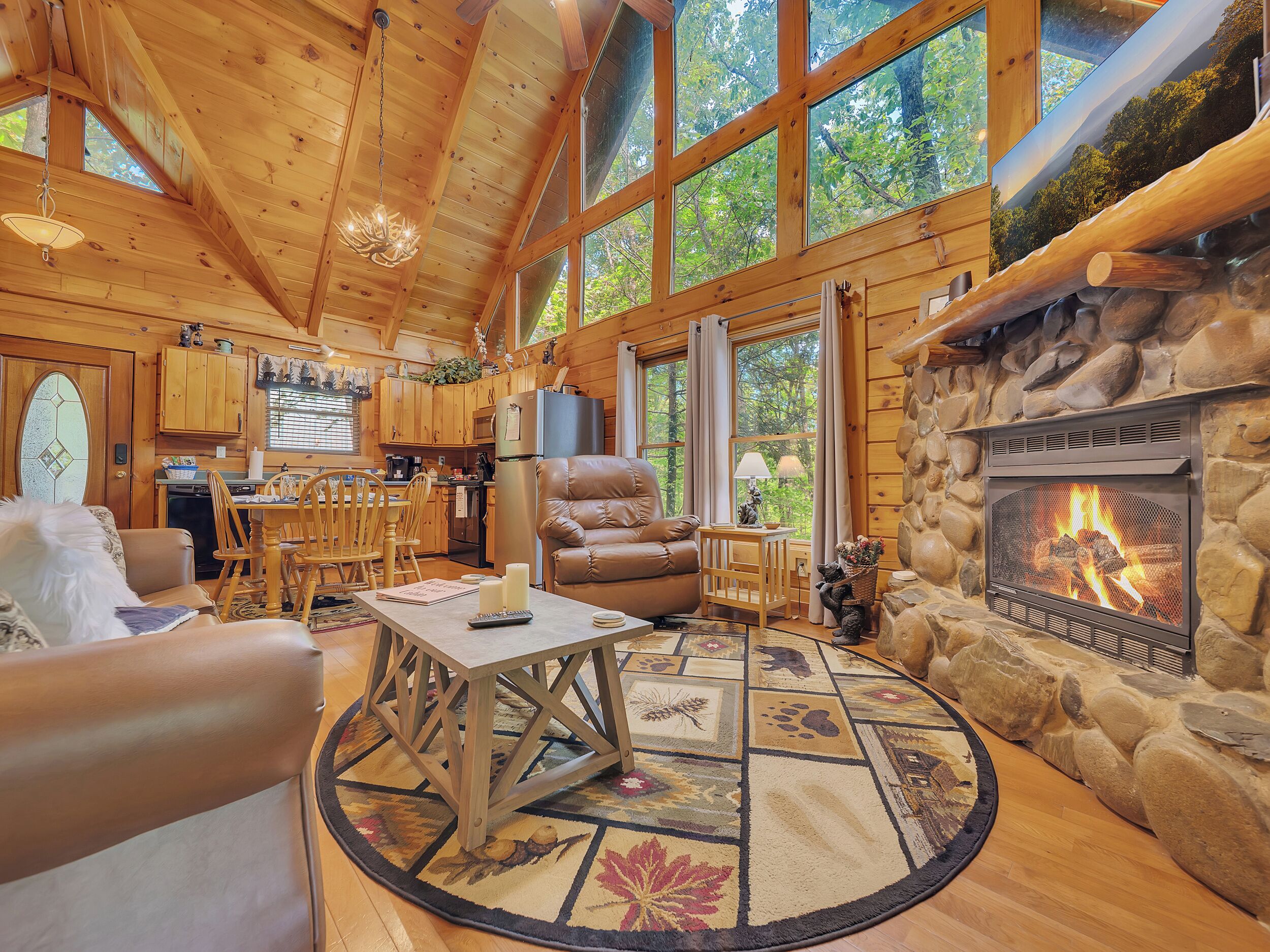 Älytelevisio, takka