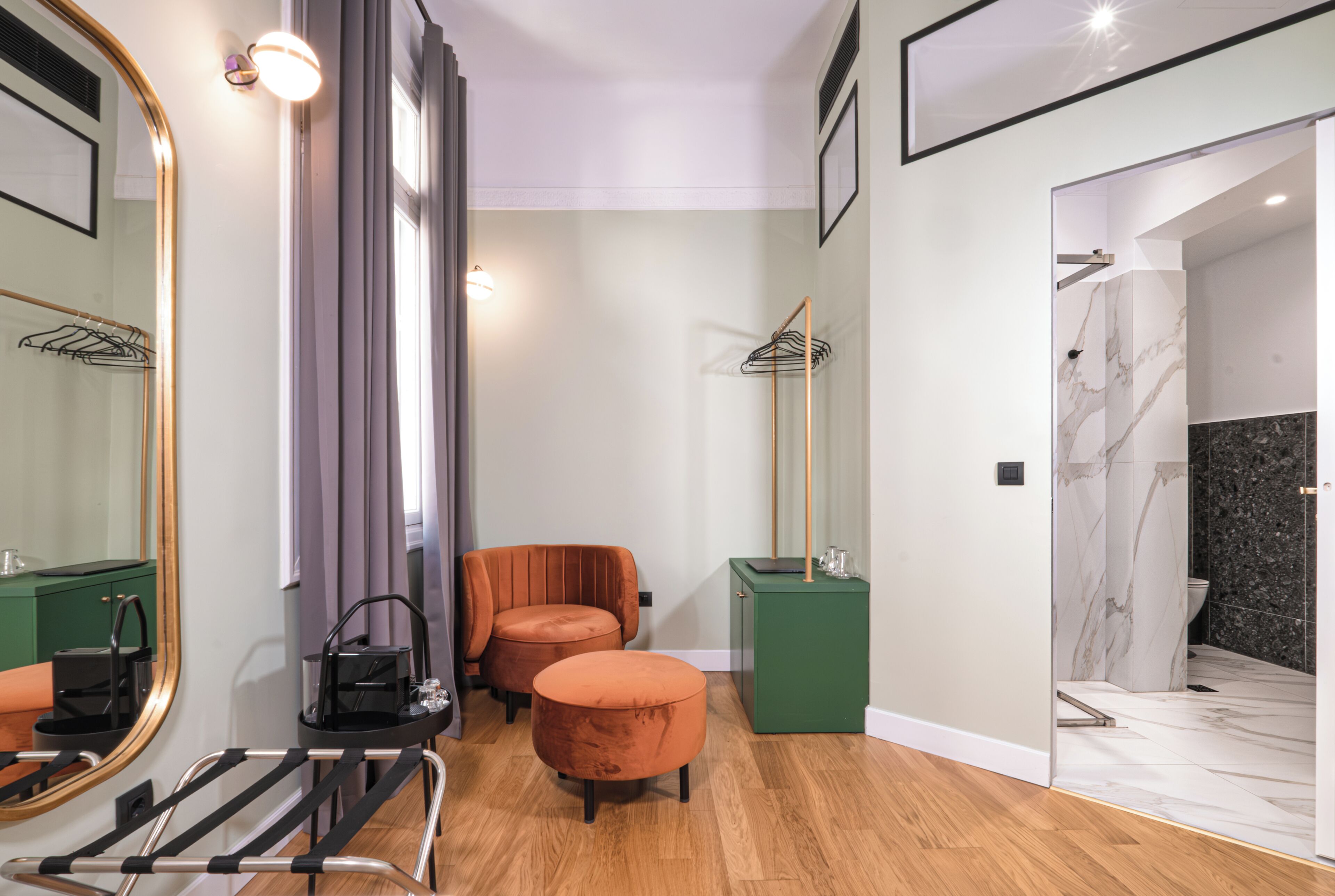 double room (elegant) | 1 bedroom, minibar, in-room safe, desk