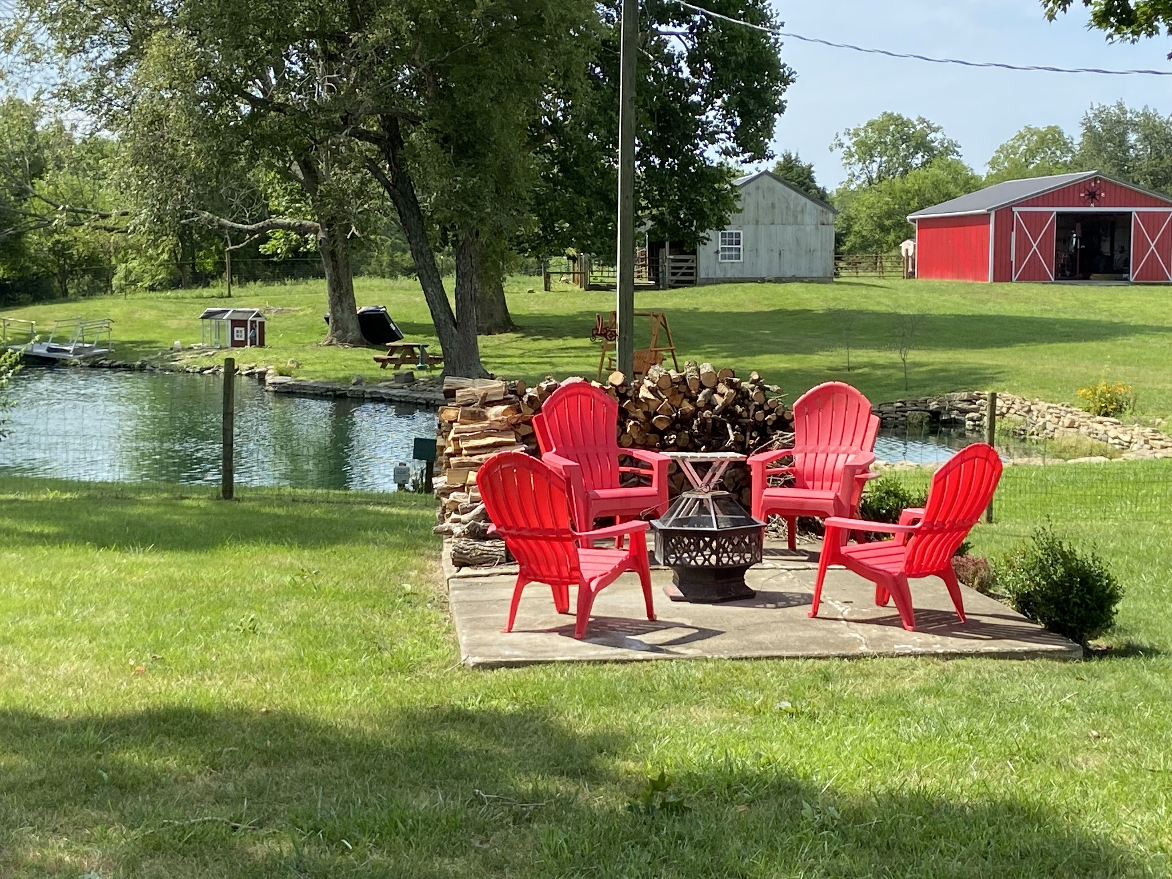 Overnattingsstedets uteområder
