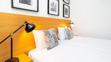 2 slaapkamers, een strijkplank/strijkijzer, wifi, beddengoed