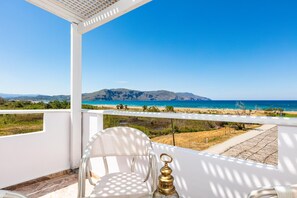 Junior Suite, Sea View | Balcony - Pinelopi Beach Suites (Apokoronas)