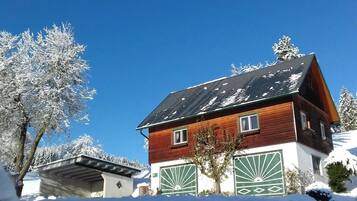 Fassade der Unterkunft